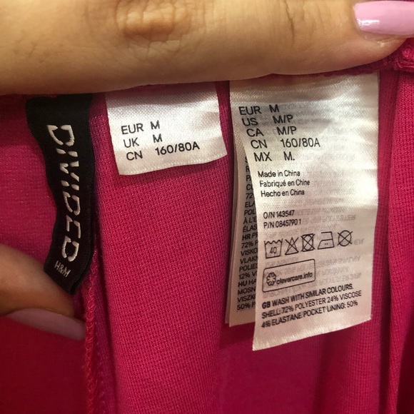 H&M Other - H&M pink trousers cropped